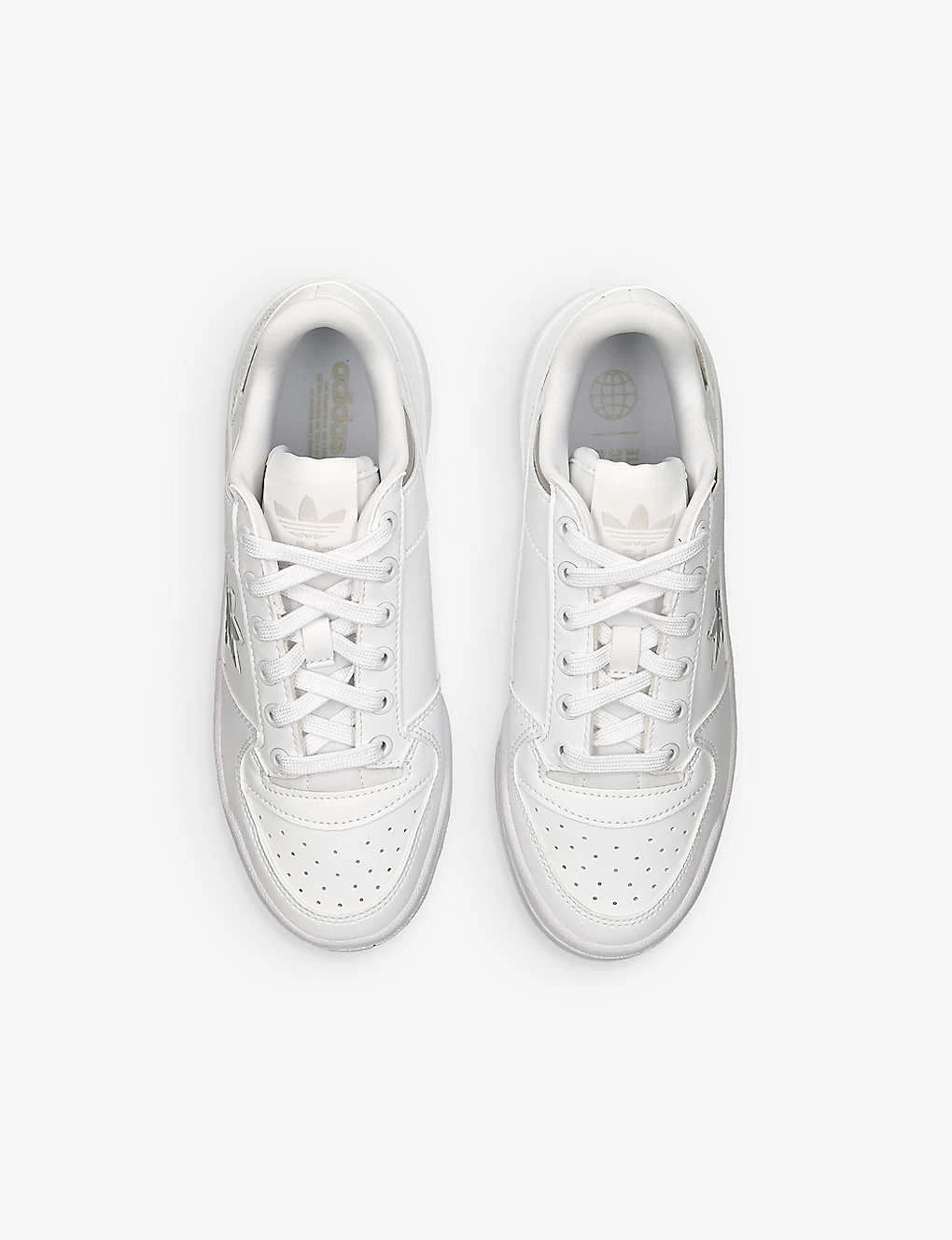 ADIDAS Forum Bold Faux-leather Recycled-blend Trainers 2 ADIDAS Forum Bold Faux-leather Recycled-blend Trainers - Image 2