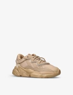 ADIDAS Ozweego Padded-ankle Recycled Faux-leather Trainers 2-5 Years -Kid Couture R04189078 TAN ALT02