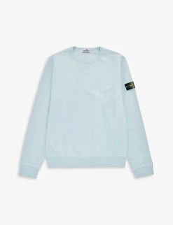 Stone Island Classic Logo-badge Cotton-jersey Sweatshirt 14 Years
