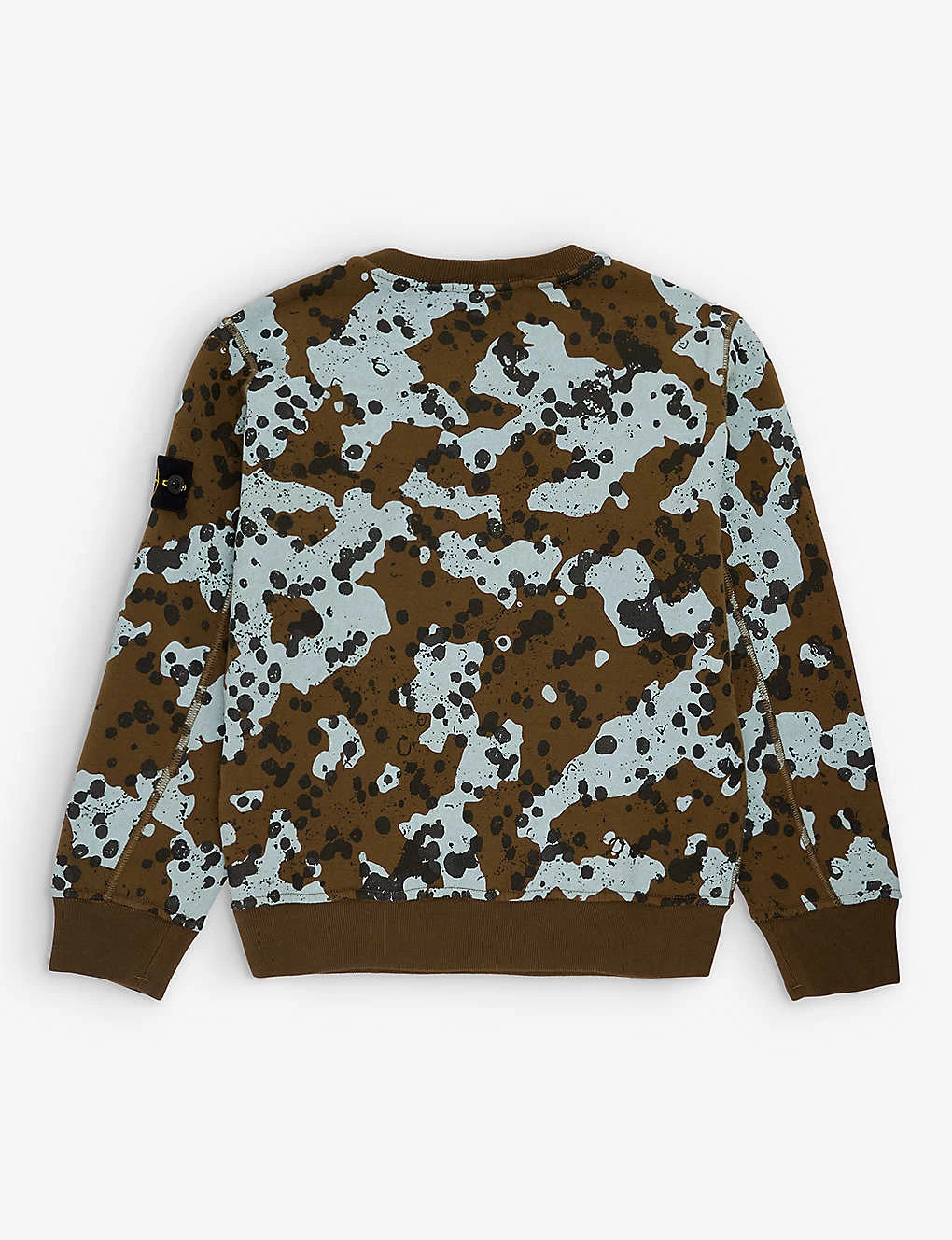 Stone Island Logo-badge Camouflage-print Cotton-jersey Sweatshirt 4-12 Years 3 Stone Island Logo-badge Camouflage-print Cotton-jersey Sweatshirt 4-12 Years - Image 3
