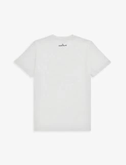 Stone Island Compass Camouflage-print Cotton-jersey T-shirt 14 Years -Kid Couture R04189719 IVORY ALT02