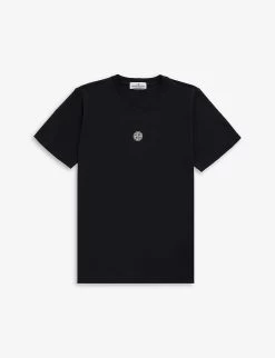 Stone Island Classic Compass Logo-print Cotton-jersey T-shirt 14 Years