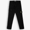 Stone Island Logo-badge Slim-leg Stretch-cotton Cargo Trousers 4-12 Years