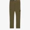 Stone Island Logo-badge Stretch-cotton Cargo Trousers 14 Years