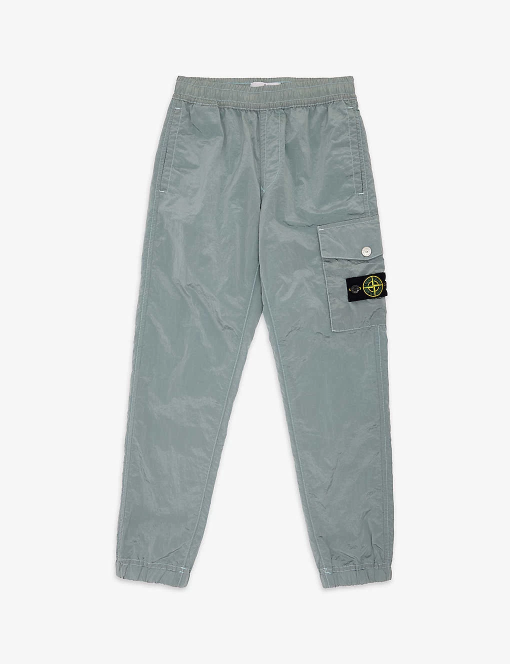 Stone Island Logo-badge Cargo-pocket Shell Jogging Bottoms 8-12 Years 1 Stone Island Logo-badge Cargo-pocket Shell Jogging Bottoms 8-12 Years