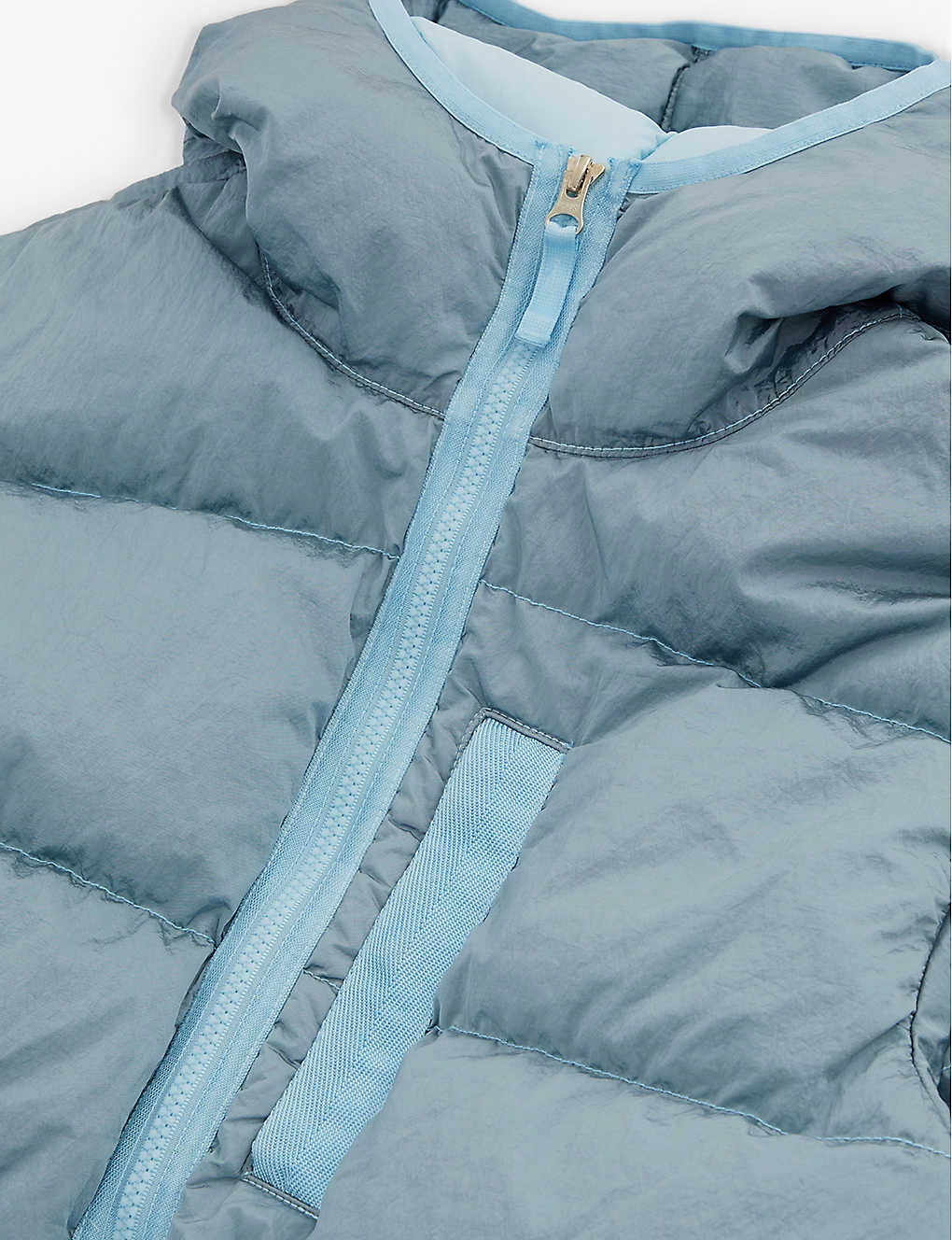 Stone Island Logo-badge Hooded Padded Shell Jacket 14 Years 2 Stone Island Logo-badge Hooded Padded Shell Jacket 14 Years - Image 2