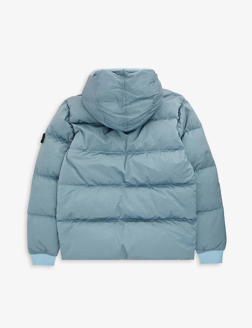 Stone Island Logo-badge Hooded Padded Shell Jacket 14 Years 3 Stone Island Logo-badge Hooded Padded Shell Jacket 14 Years - Image 3