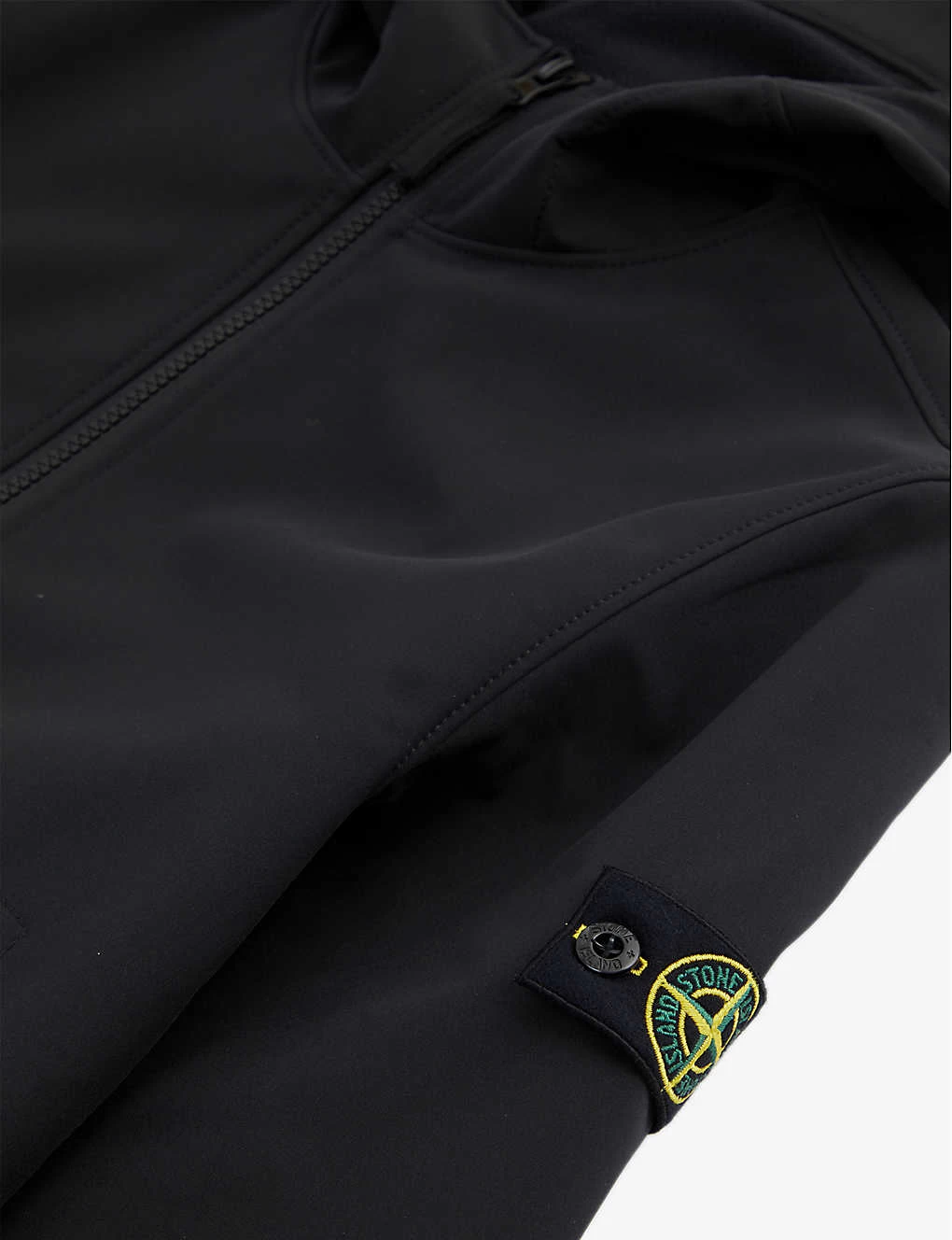 Stone Island Logo-badge Hooded Stretch-shell Jacket 14 Years 2 Stone Island Logo-badge Hooded Stretch-shell Jacket 14 Years - Image 2