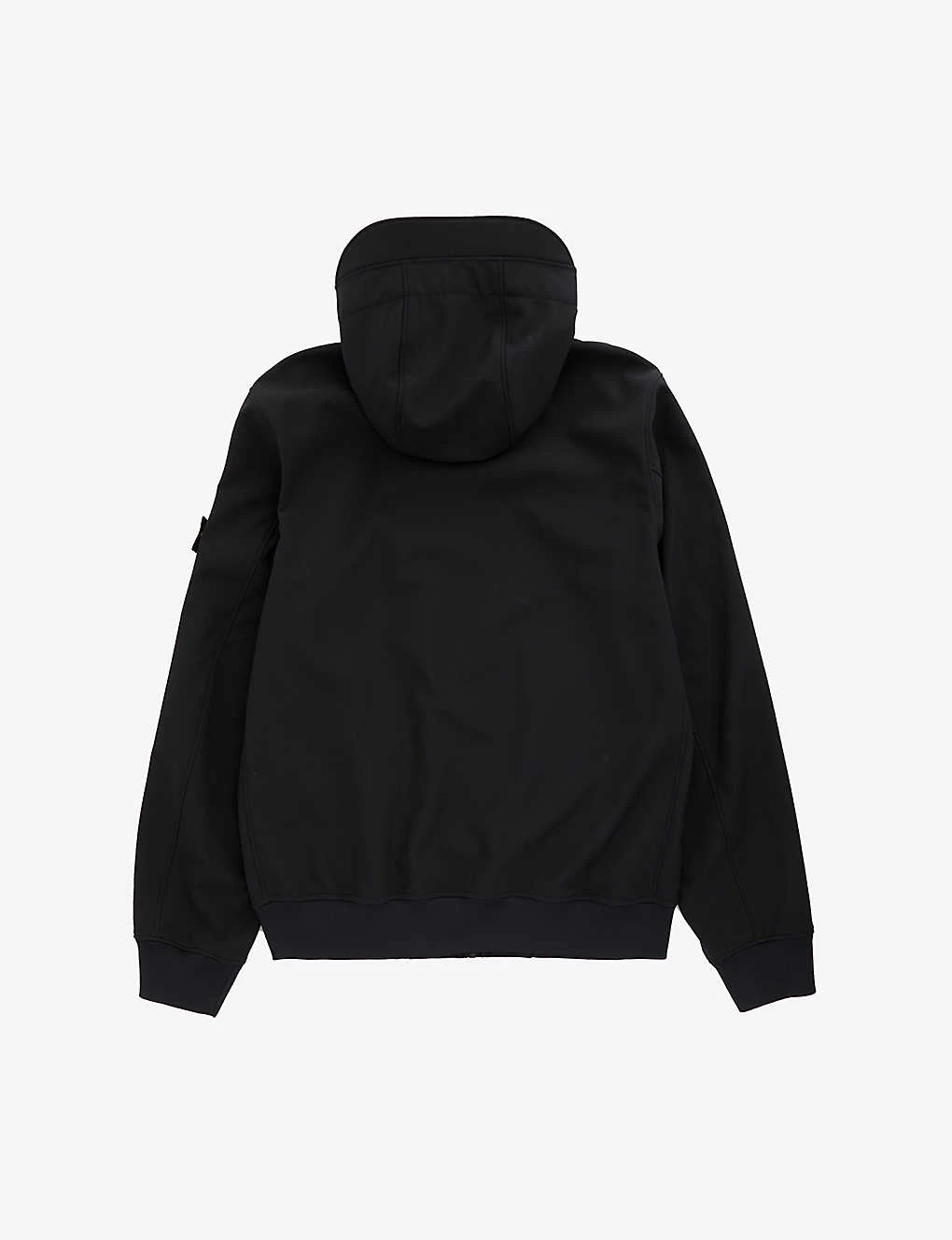 Stone Island Logo-badge Hooded Stretch-shell Jacket 14 Years 3 Stone Island Logo-badge Hooded Stretch-shell Jacket 14 Years - Image 3