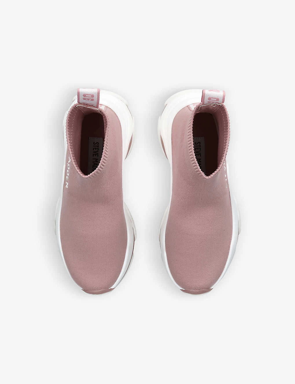 Steve Madden Master Logo-tape Knitted Trainers 7-9 Years 2 Steve Madden Master Logo-tape Knitted Trainers 7-9 Years - Image 2