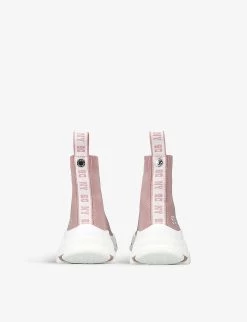 Steve Madden Master Logo-tape Knitted Trainers 7-9 Years 7 Steve Madden Master Logo-tape Knitted Trainers 7-9 Years -Kid Couture R04194649 TANCOMB ALT03