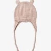 Liewood Violet Ears Organic-cotton Bonnet Hat 6-12 Months