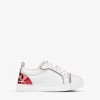 Christian Louboutin Funnyto Logo-print Leather Low-top Trainers 4-9 Years