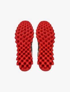 Christian Louboutin Mini Shark Leopard-print Chunky-sole Trainers 4-9 Years -Kid Couture R04206926 BROWN ALT04