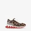 Christian Louboutin Mini Shark Leopard-print Chunky-sole Trainers 4-9 Years
