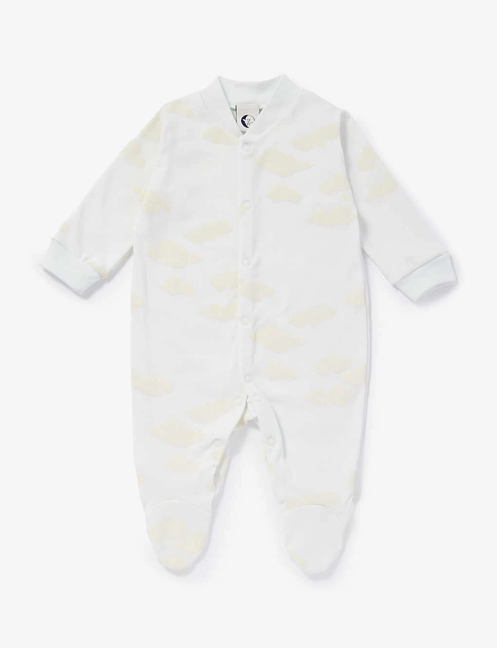 Cloud-print Long-sleeved Cotton-jersey Body 0-12 Months 1 Cloud-print Long-sleeved Cotton-jersey Body 0-12 Months
