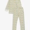 Floral-print Cotton-jersey Pyjamas 1-13 Years